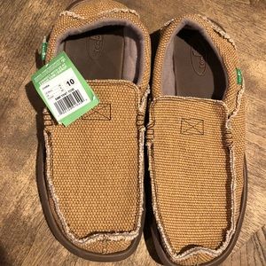 BRAND NEW! Sanuk Men’s Chiba Canvas Slip-On